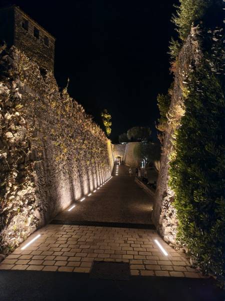 Mise en valeur des remparts de Saint-Paul-de-Vence