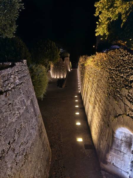 Mise en valeur des remparts de Saint-Paul-de-Vence